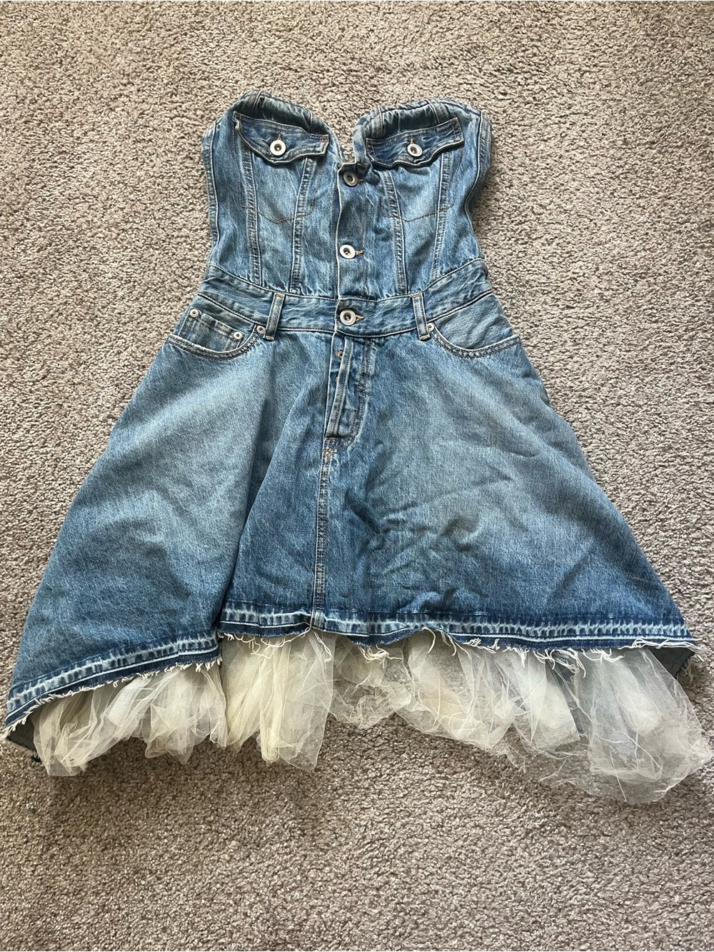 Unravel Project Denim Dress